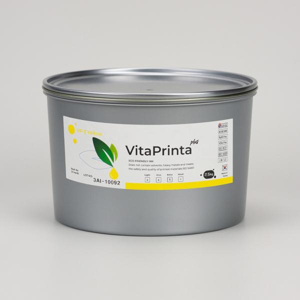 VitaPrinta Plus yellow – офсетная триадная краска с низкой миграцией желтая