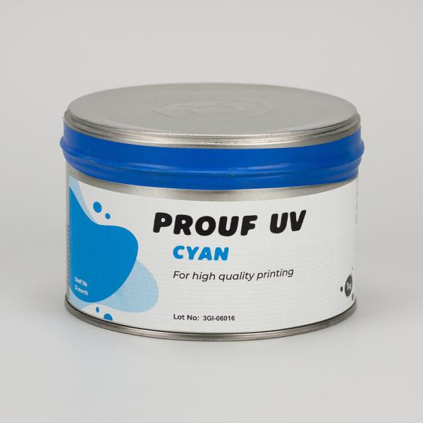 Prouf UV cyan - универсальная УФ-краска для офсетной печати синяя