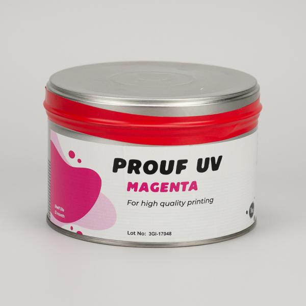 Prouf UV magenta - универсальная УФ-краска для офсетной печати пурпурная