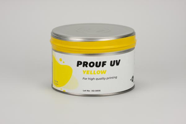Prouf UV yellow -  универсальная УФ-краска для офсетной печати желтая