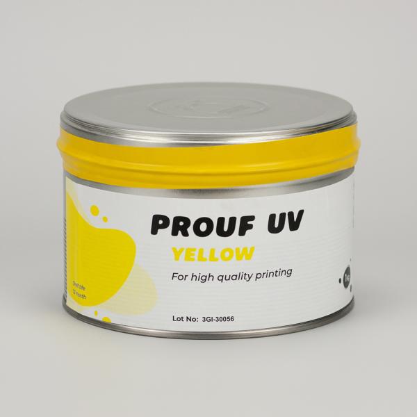 Prouf UV yellow -  универсальная УФ-краска для офсетной печати желтая