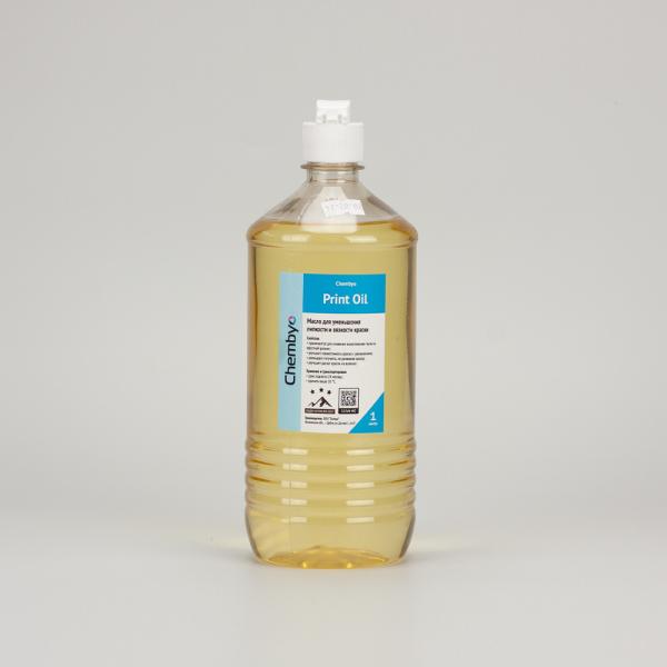 Chembyo Print Oil - масло для снижения липкости и вязкости красок, 1л.