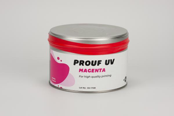 Prouf UV magenta - универсальная УФ-краска для офсетной печати пурпурная