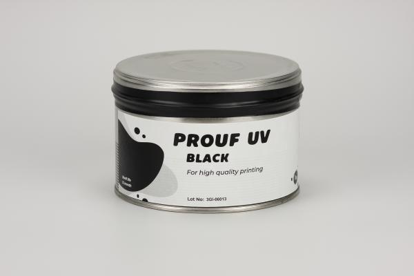 Prouf UV black - универсальная УФ-краска для офсетной печати черная