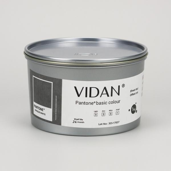 Vidan Opaque white - белила кроющие для листовой офсетной печати, 1кг
